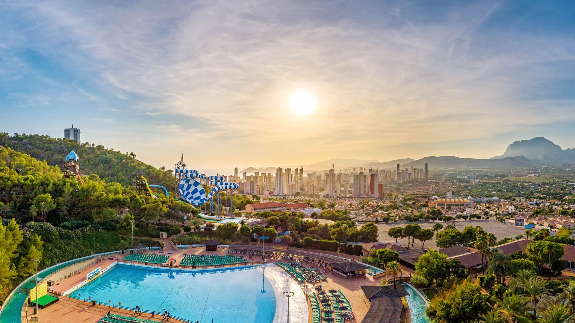 Aqualandia aerial panorama